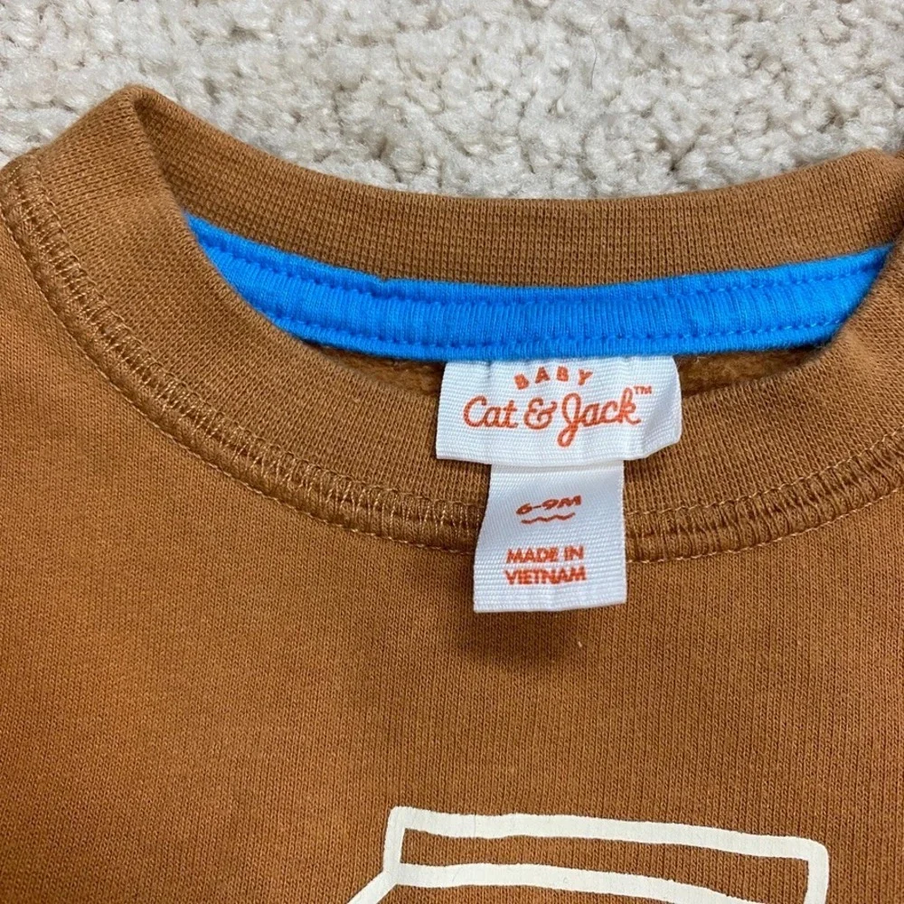 Baby Boy Clothing Bundle Lot 6-9M Camping Outdoor‎ Granola Fall 6pc
